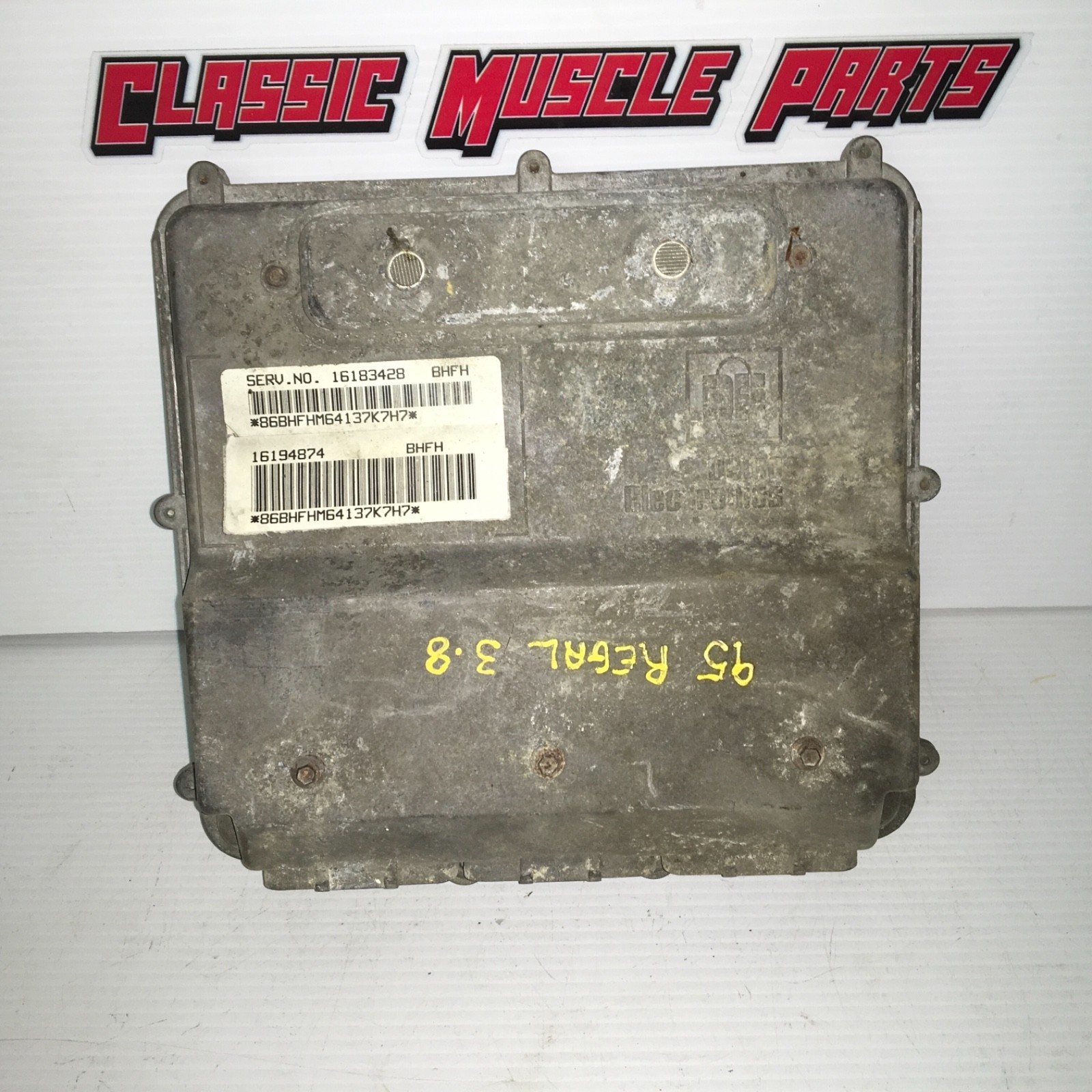 94 95 Buick Regal Engine Control Computer ECM ECU 16183428 1