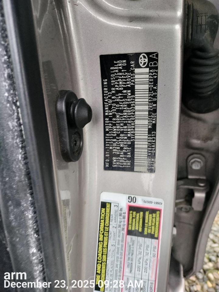 ENGINE CONTROL MOD OEM 2014 TOYOTA COROLLA 1YR WRNTY