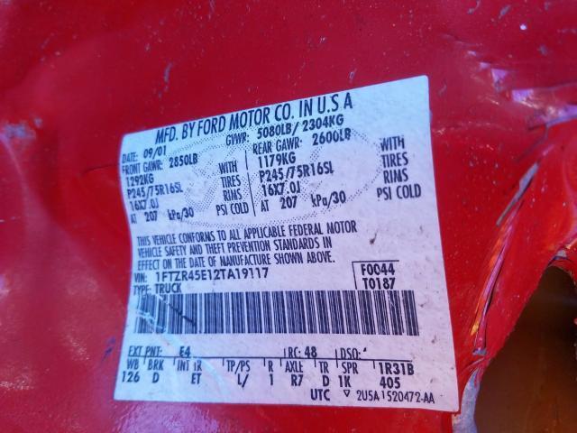 Used Engine Control Module (ECM) fits: 2002 Ford Ranger Electronic Control Modul