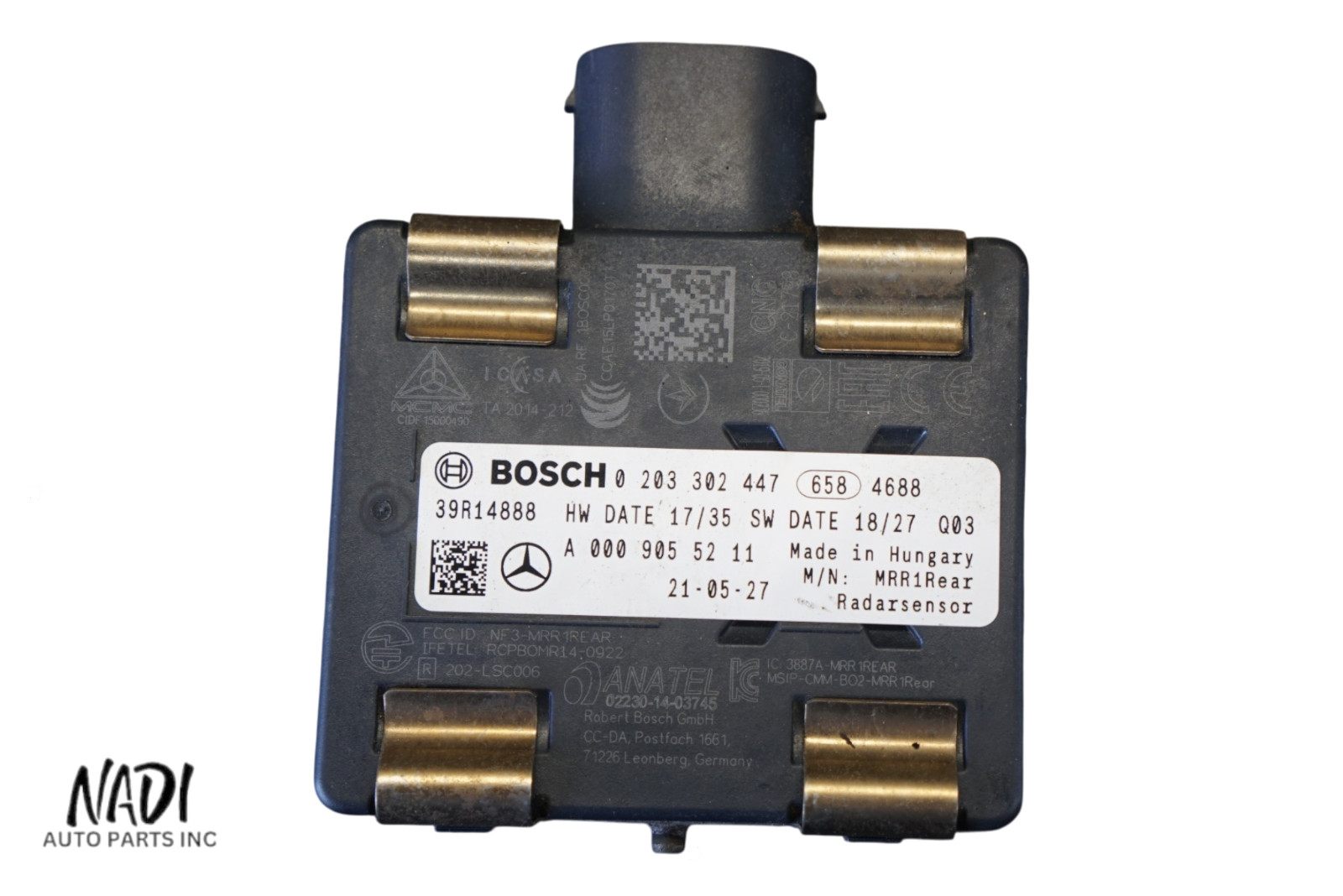 2019 – 2022 MERCEDES BENZ V177 A220 CRUISE CONTROL DISTANCE SENSOR MODULE OEM