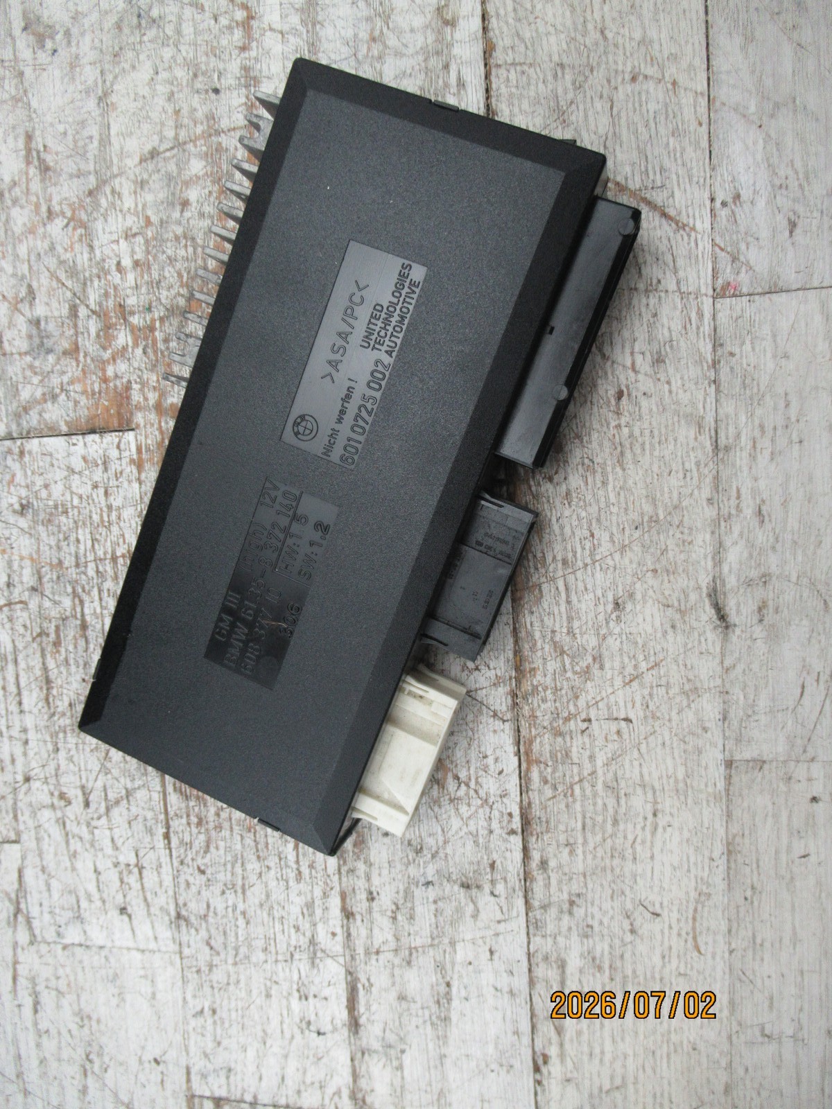 BMW E38 E39 GM III High Multi-Function Body Control Module 61358372140