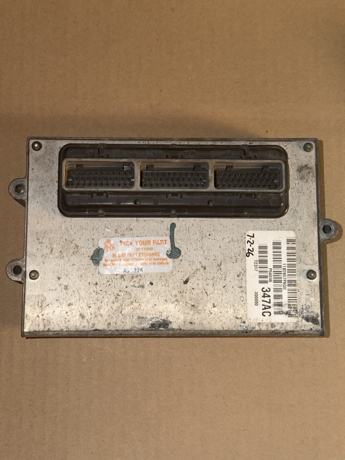 1998 Dodge Ram 1500 5.9L A/T ECU ECM Engine Computer Control P56046347AC OEM