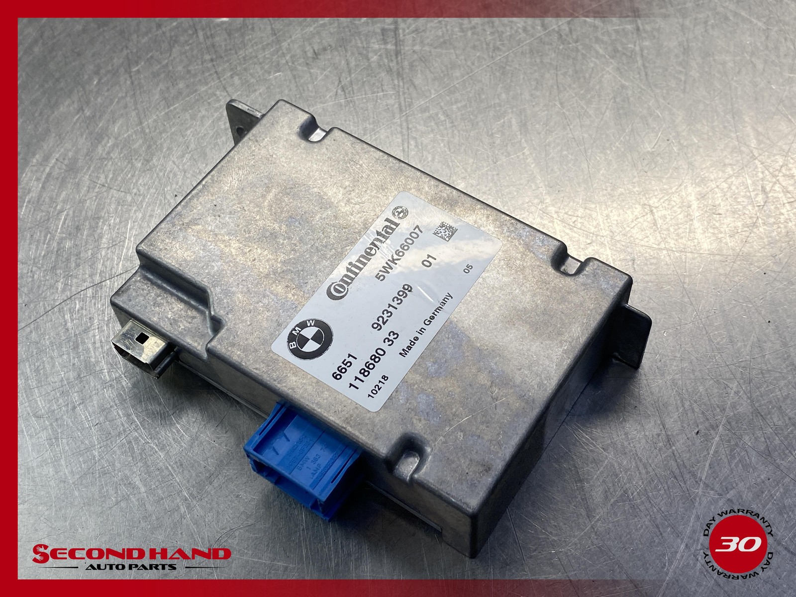 09-13 BMW 528i 535i 550i 640i 650i 740i 750i 760i B7 M5 M6 LANE DEPARTURE MODULE
