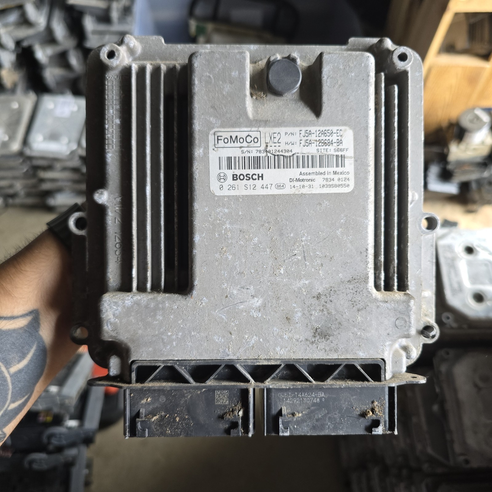 2015 2016 Ford Escape FJ5A-12A650-EC Engine Control Module Unit Ecm