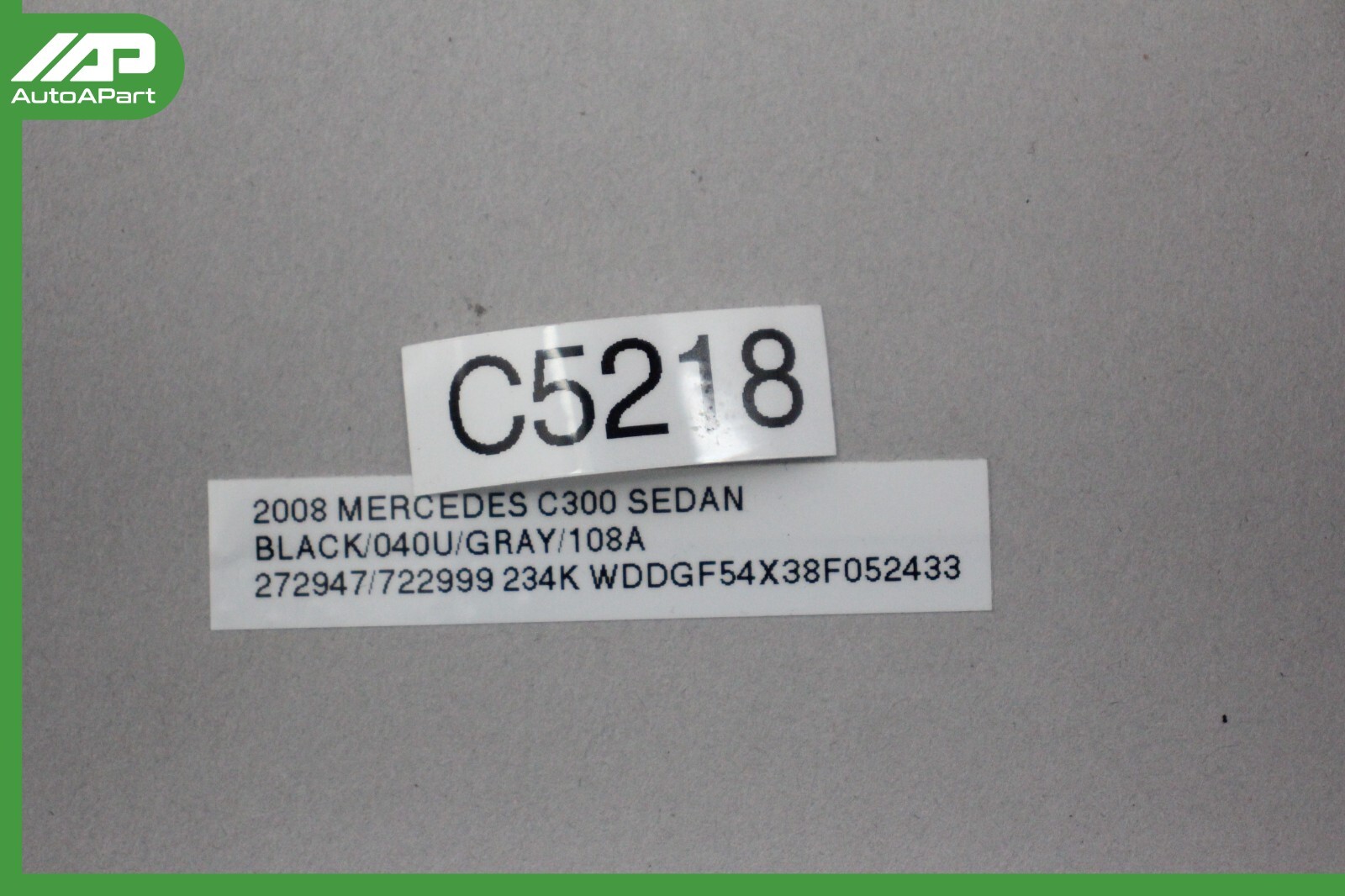 ✅ 08-12 Mercedes W204 C300 E350 ECU ECM Engine Control Module 0034467740 OEM