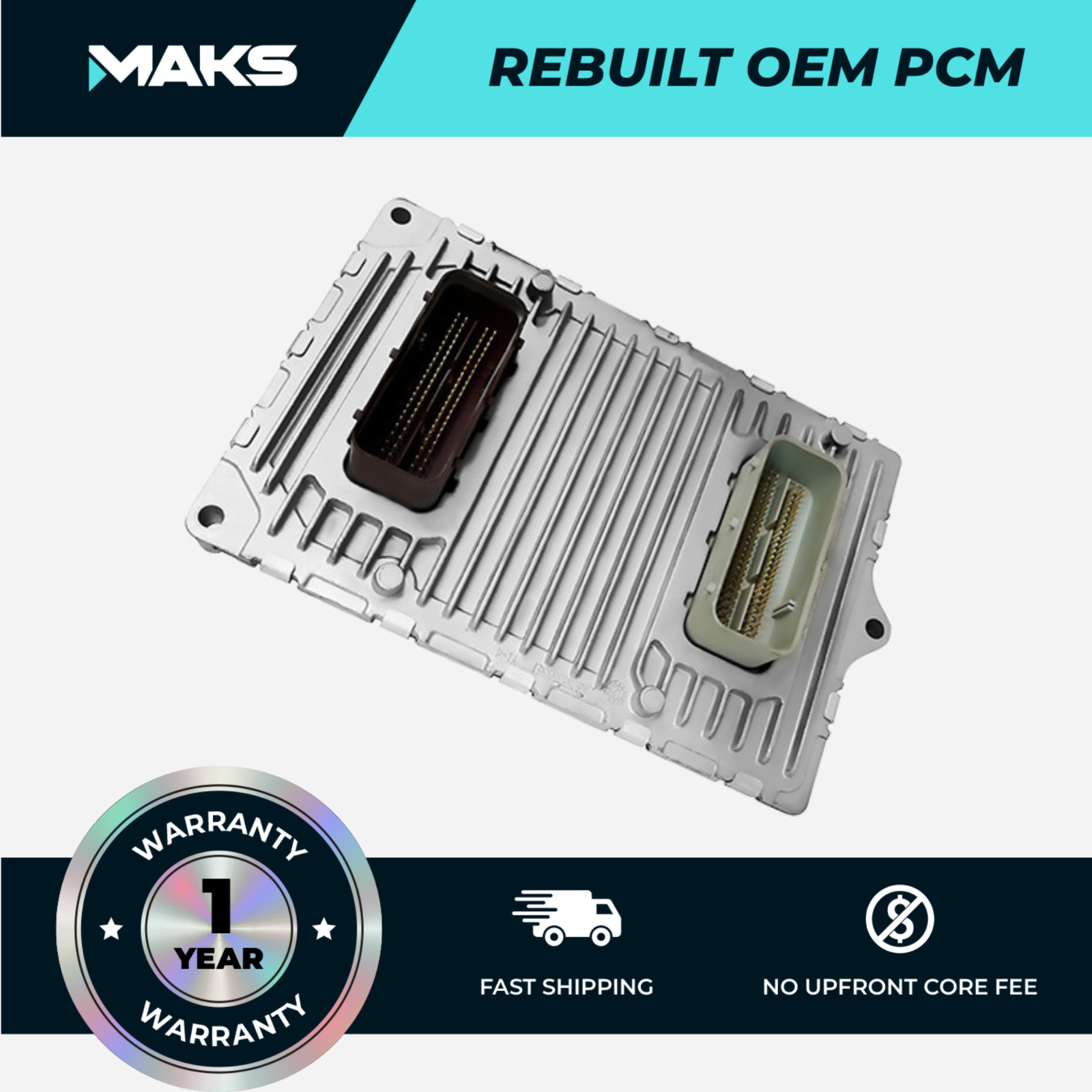 05150786 ECM/PCM/ECU 2014 Challenger Gas 2WD Manual 6.4L Rebuilt OEM 1 YR WTY