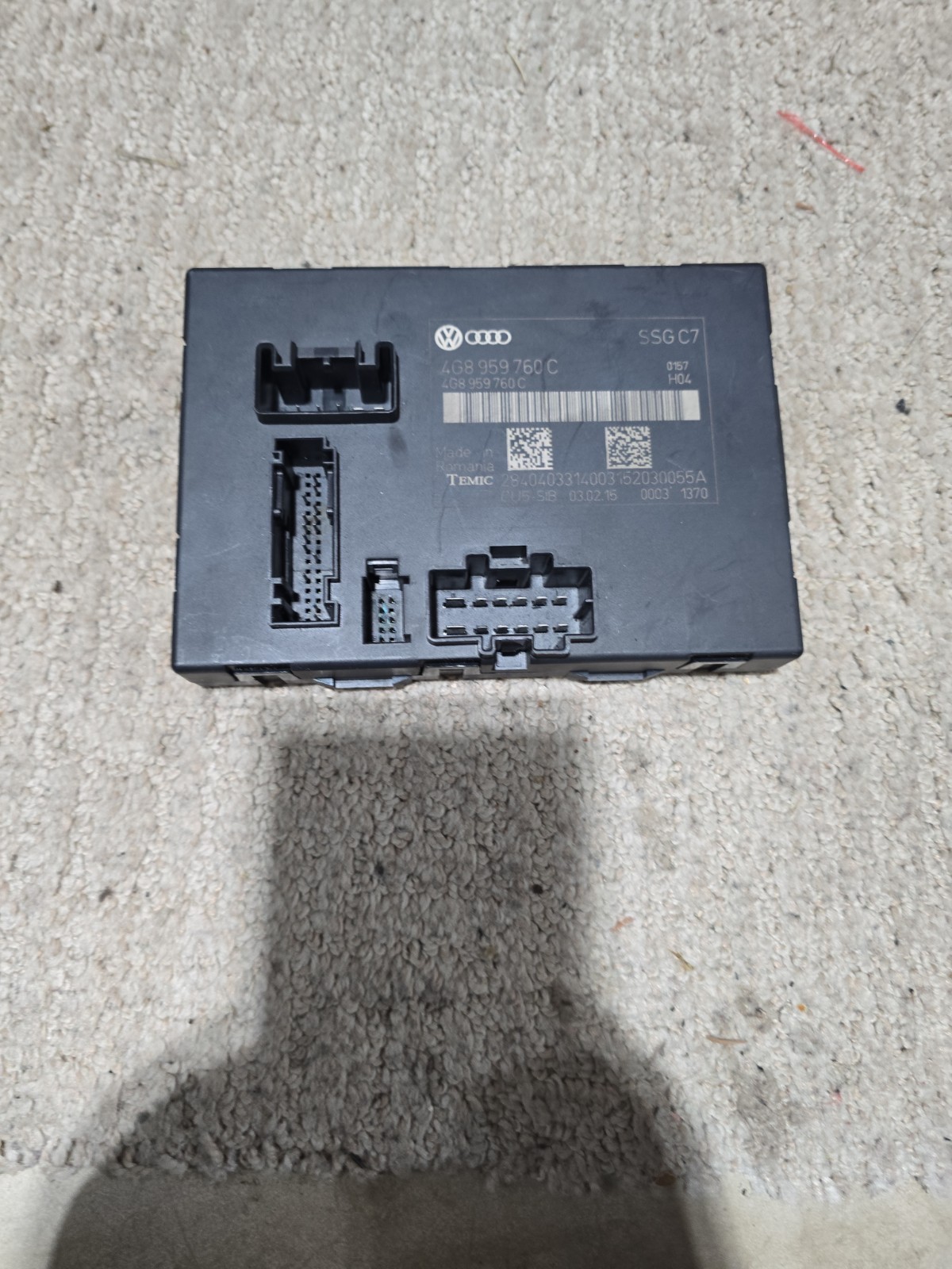 Volkswagen / Audi (VAG) Power Seat Control Module.