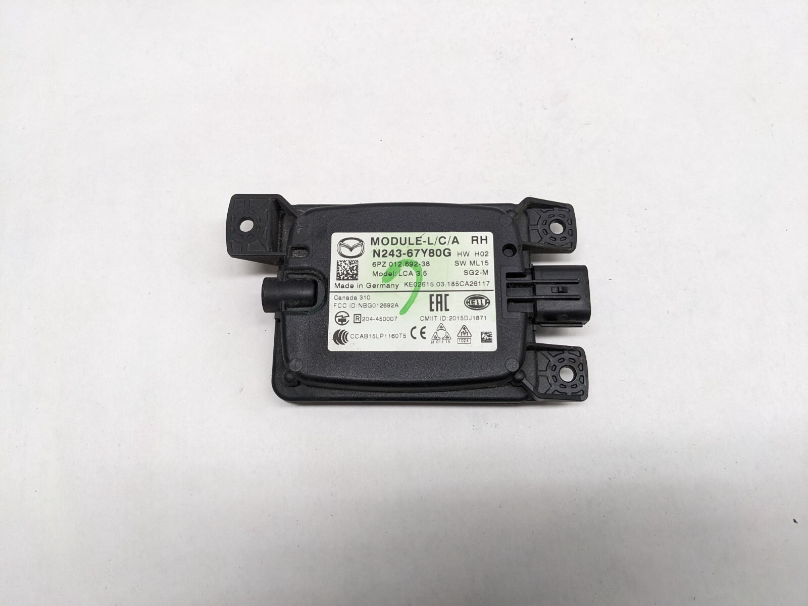 MAZDA MX-5 Miata Blind Spot Sensor Radar Module 2016-2023 N243-67Y80G