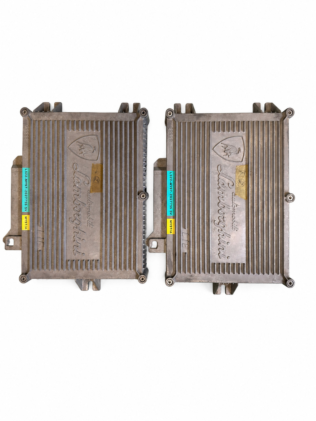 OEM Lamborghini Diablo SV 1997 LIE ECU Pair 2037755 L522 MY97/A