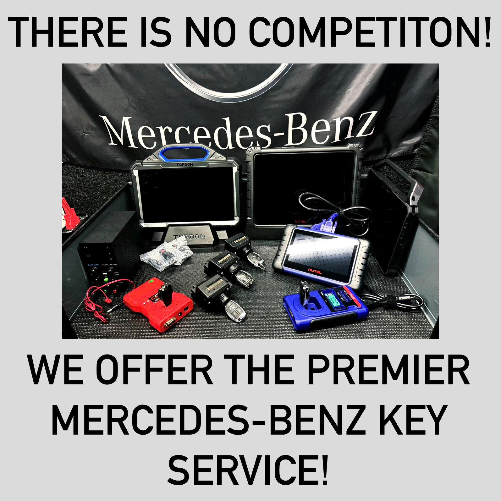 Mercedes-Benz (2) Keys + Key Programming | Add Key or All Keys Lost