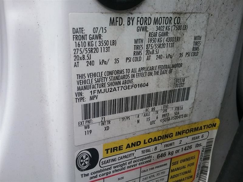 Engine ECM Electronic Control Module 3.5L Turbo Fits 15-19 TRANSIT 150 342171