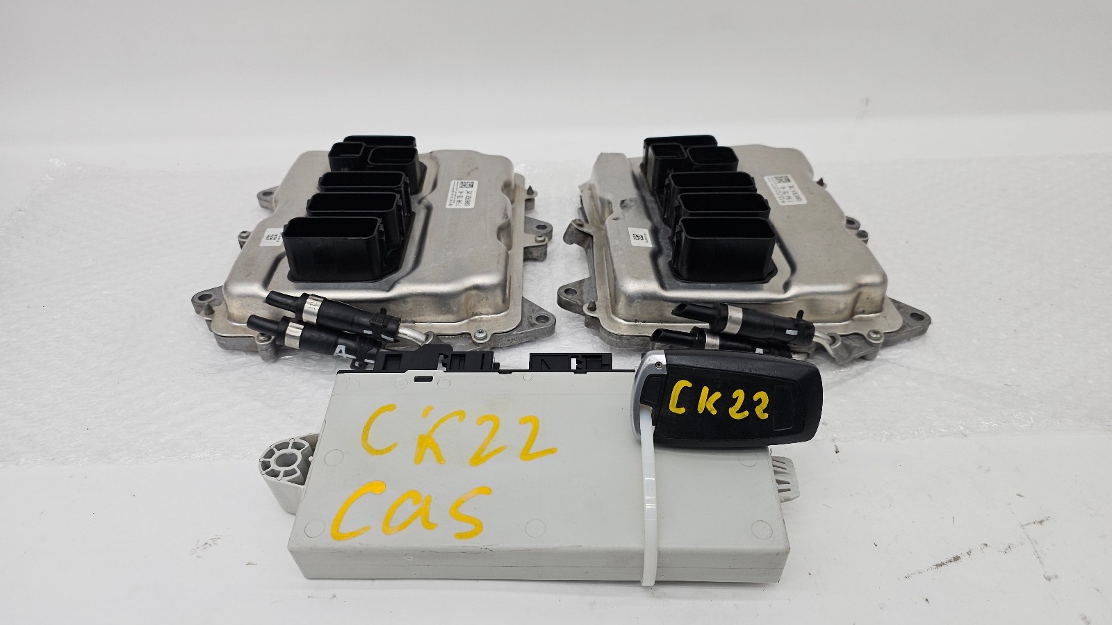 13-18 BMW F06 F12 F13 650i N63TU Engine Computer CAS4 CA ECU DME Set W/ Key OEM