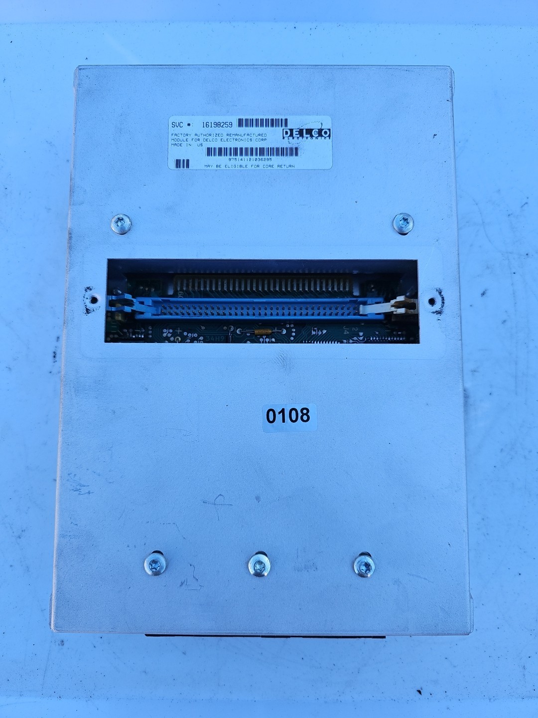1986-1989 Corvette/Firebird Engine Computer Module Ecm Ecu Pcm 16198259