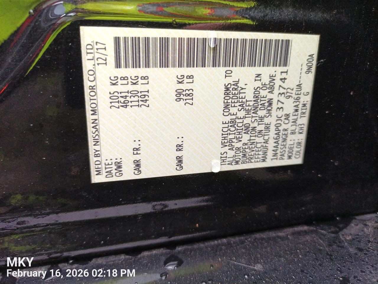 TRANSMISSION CTRL MOD OEM 16-18 NISSAN MAXIMA 1YR WRNTY
