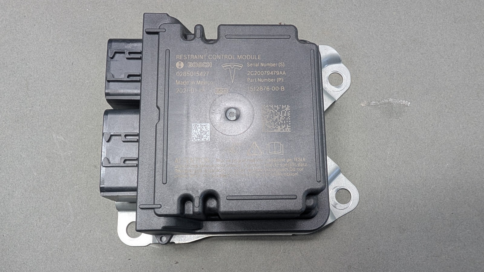 Tesla Model 3 2017-2023 Control Unit Module 1512876-00-B OEM