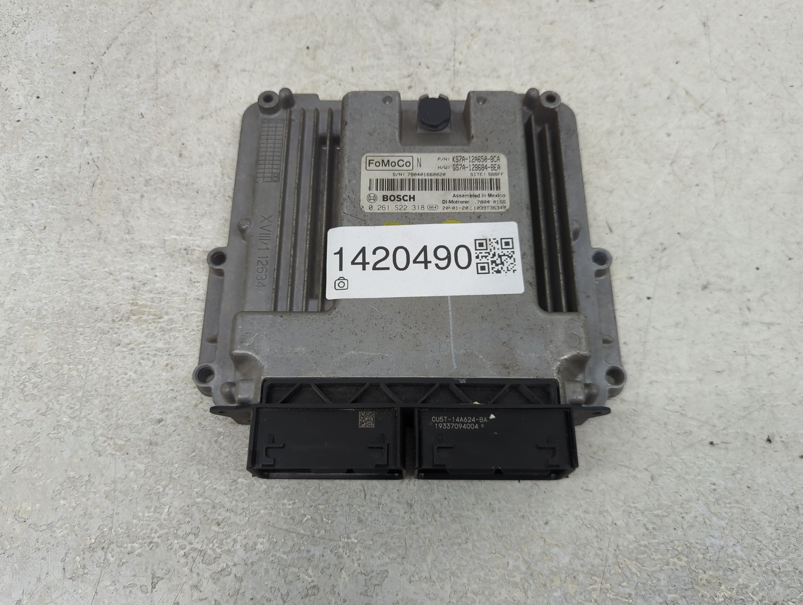 2020-2020 Ford Fusion Engine Control Computer Ecu Pcm Ecm Pcu Oem BMZSX