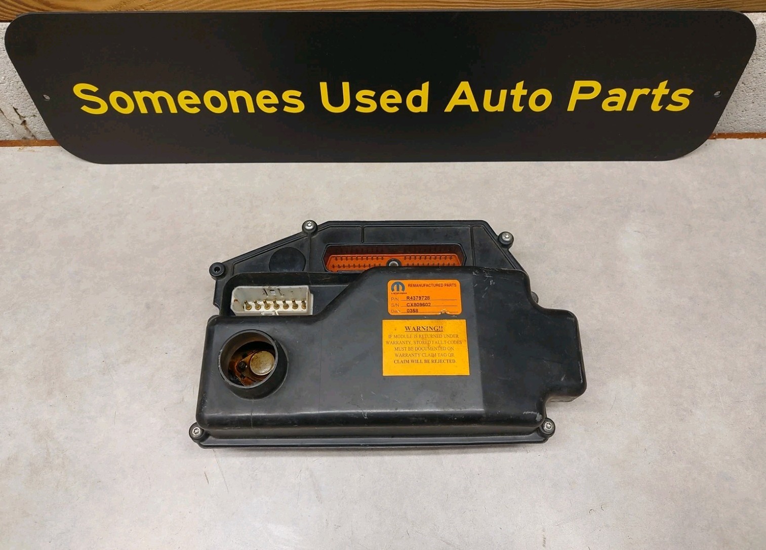 1988 Dodge Ram W150 5.2L Automatic Trans Engine Control Module 4379728 Computer