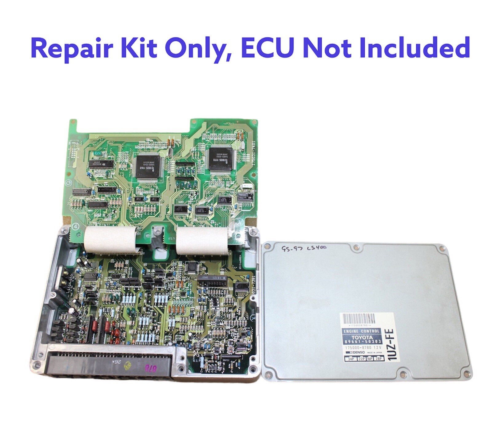 Toyota Lexus PCM ECU ECM -1990-2002 Capacitor Repair Kit -Camry – LS- SC – GS +