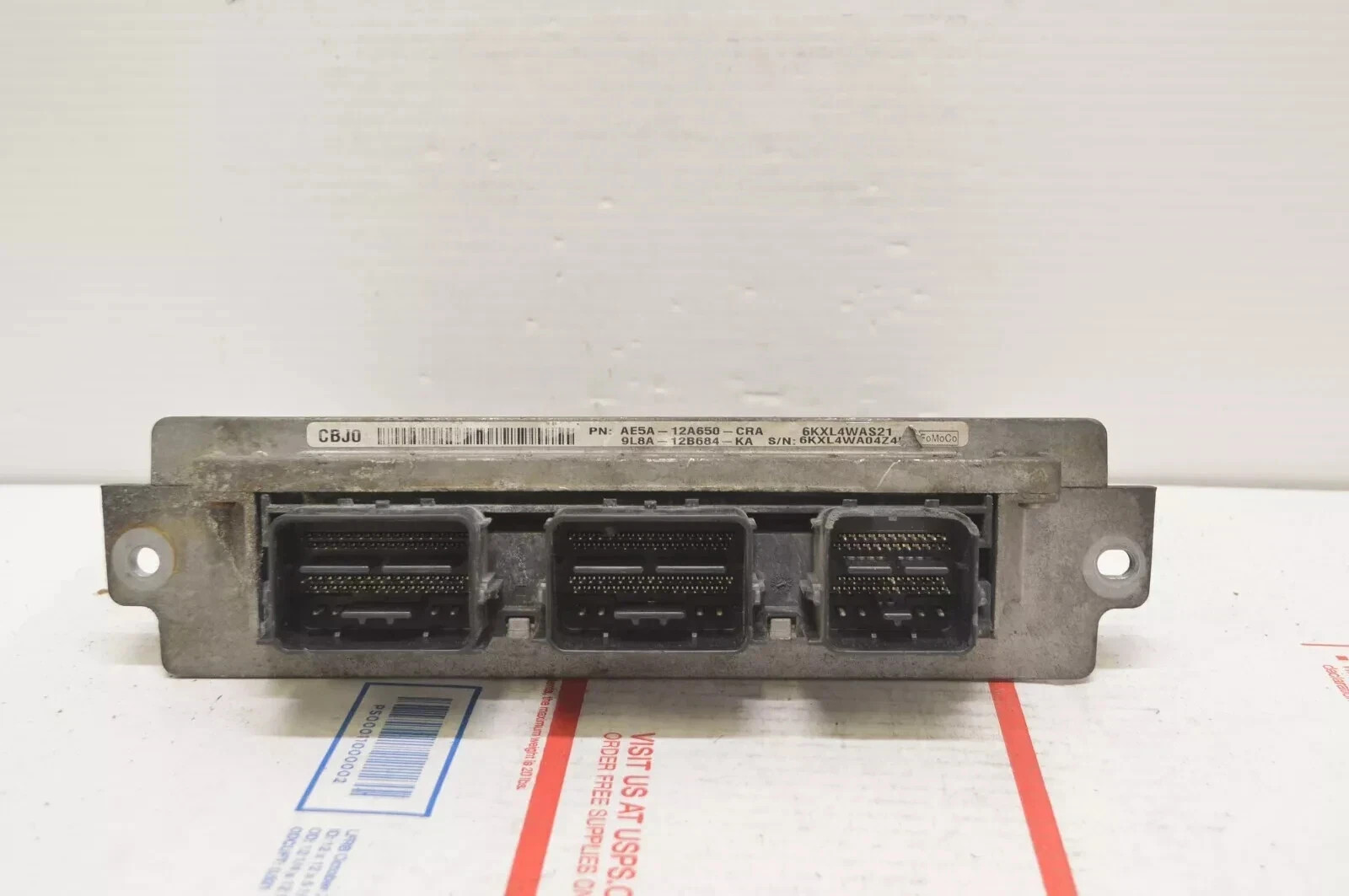 2010 10 Ford Fusion AE5A-12A650-CRA Engine Control Module Unit Ecm G40 010