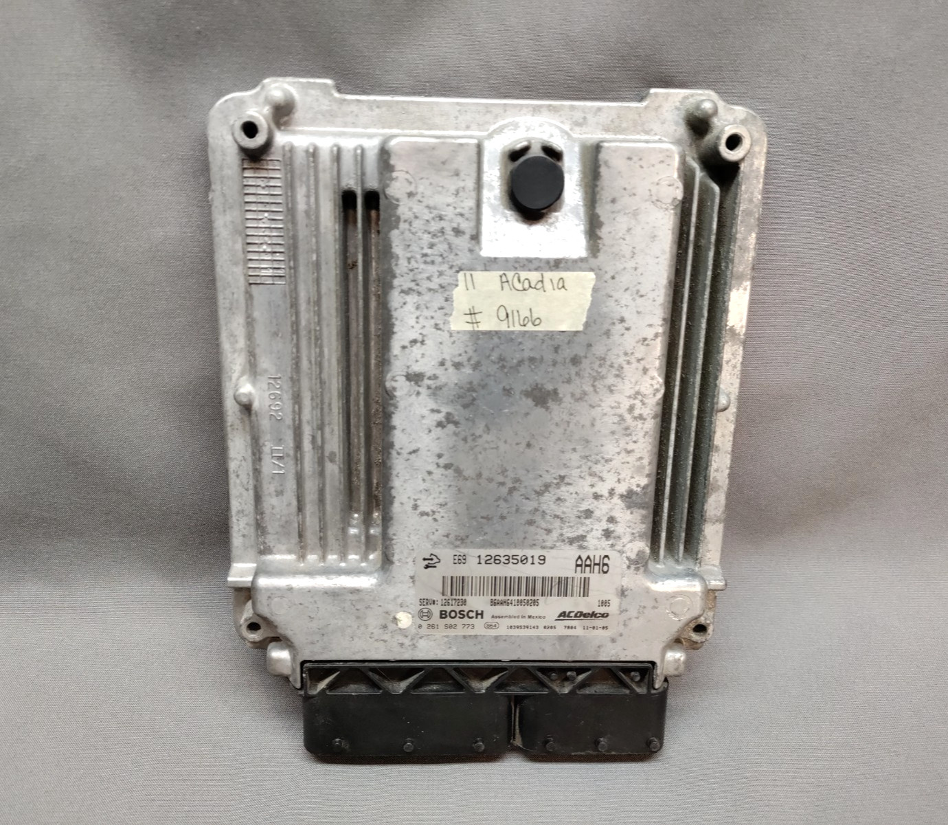 2010 2011 Acadia Camaro Enclave Engine Computer 12635019