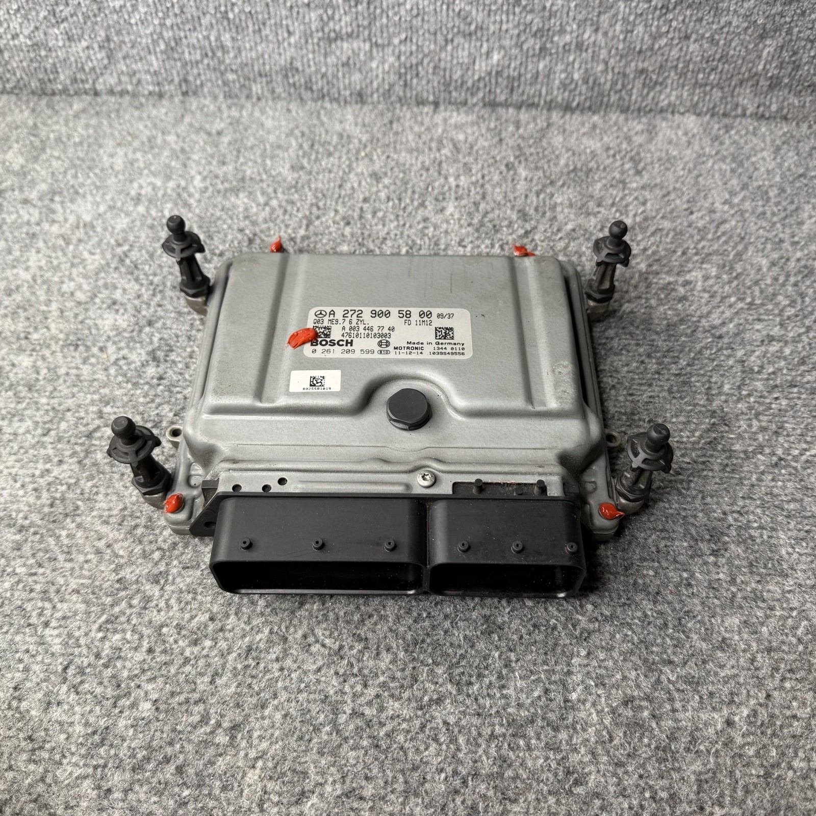 08-12 Mercedes W204 C300 E350 GLK350 M272 ECU Engine Control Unit 2729005800 OEM