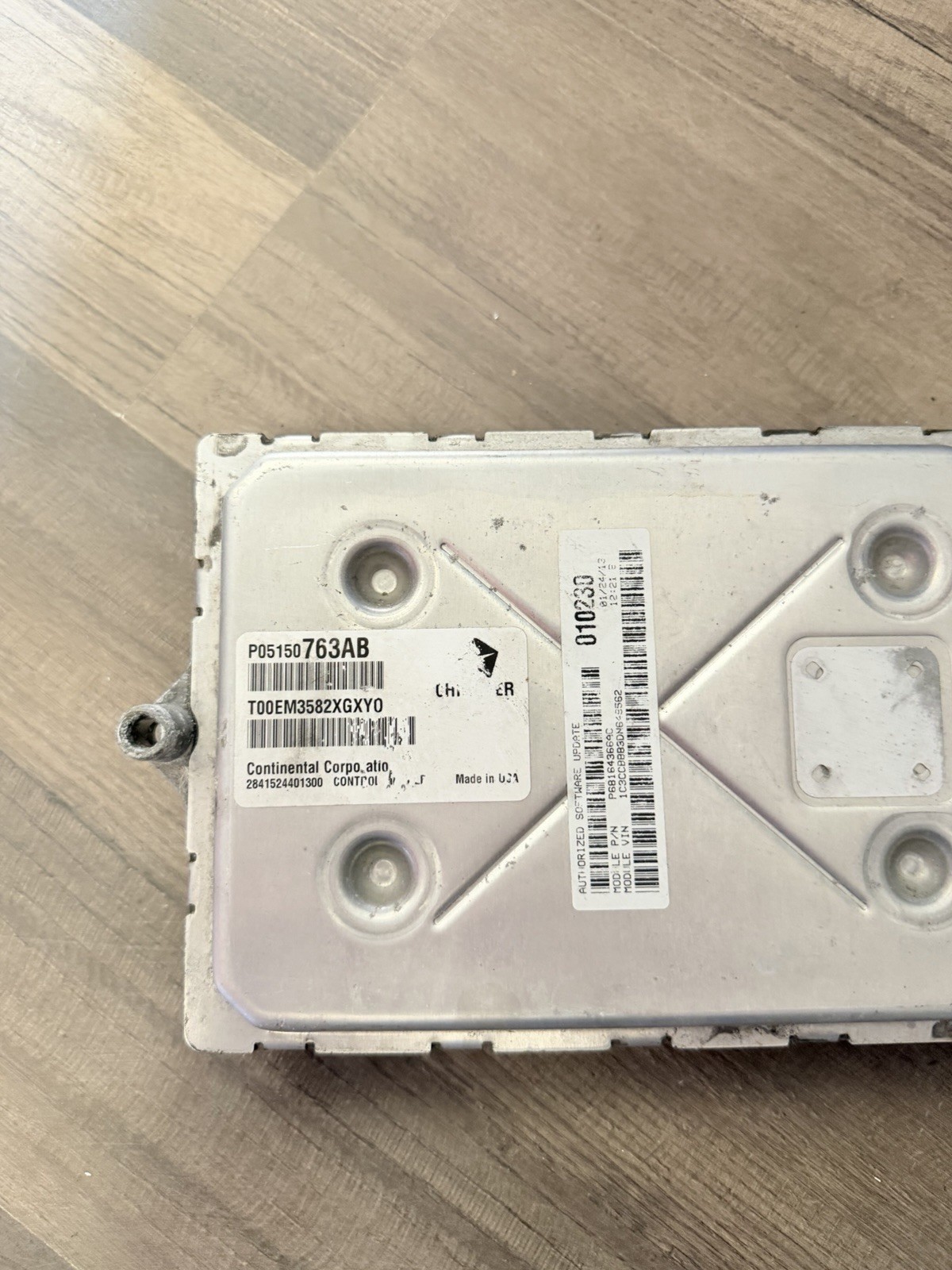 P05150763AB Chrysler Sebring or Avenger 2013 ecm ecu computer **TESTED GOOD**