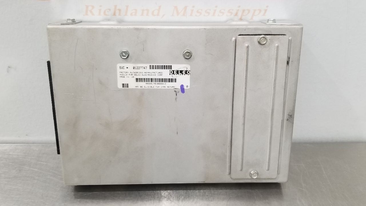 87 CHEVY C10 5.7L ENGINE CONTROL MODULE ECM VIN K 1227747