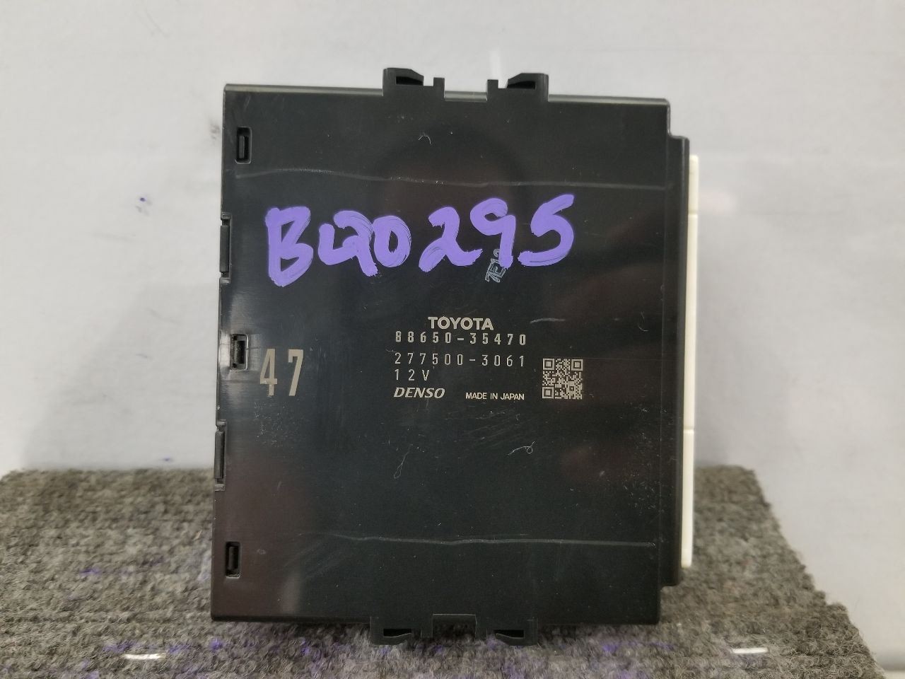 21 TOYOTA 4 RUNNER SR5 4X2 4.0L TEMPERATURE CLIMATE CONTROL MOD 8865035470 OEM