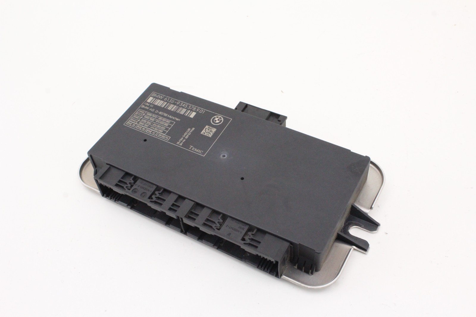 11-15 BMW X3 BCM Body Control Module Unit Silver Black OEM 61.35-9 345 378.9.01