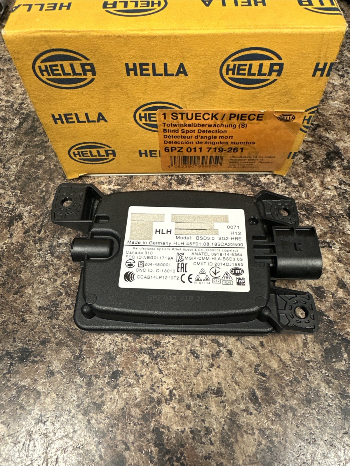 Hella 6PZ011719-261 Blind Spot Detection Sensor (VW, SEAT & SKODA) FREE SHIP!!