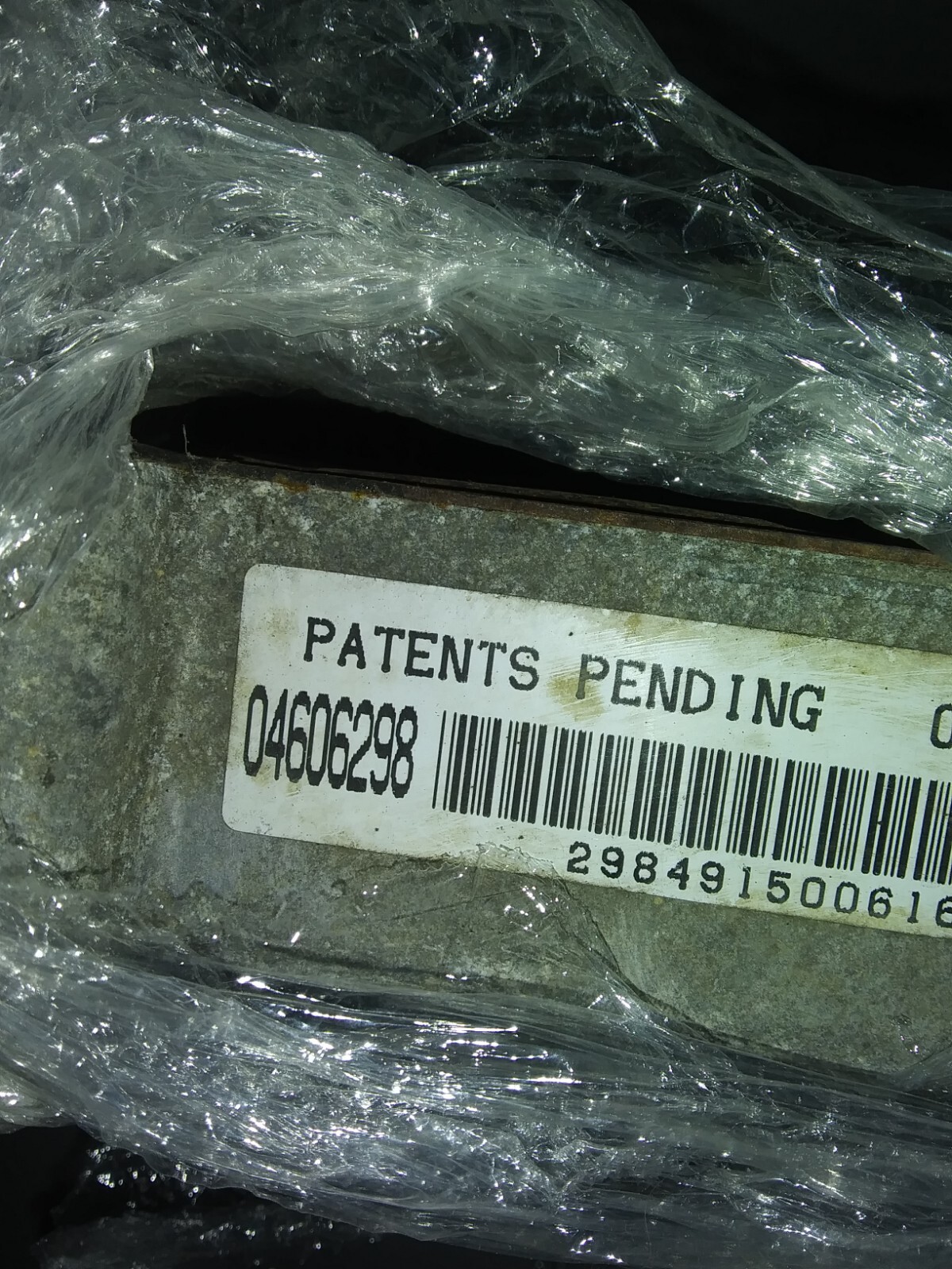 1993-1996 Chrysler Concorde Chassis Control Module CCM 04606298 Transmission