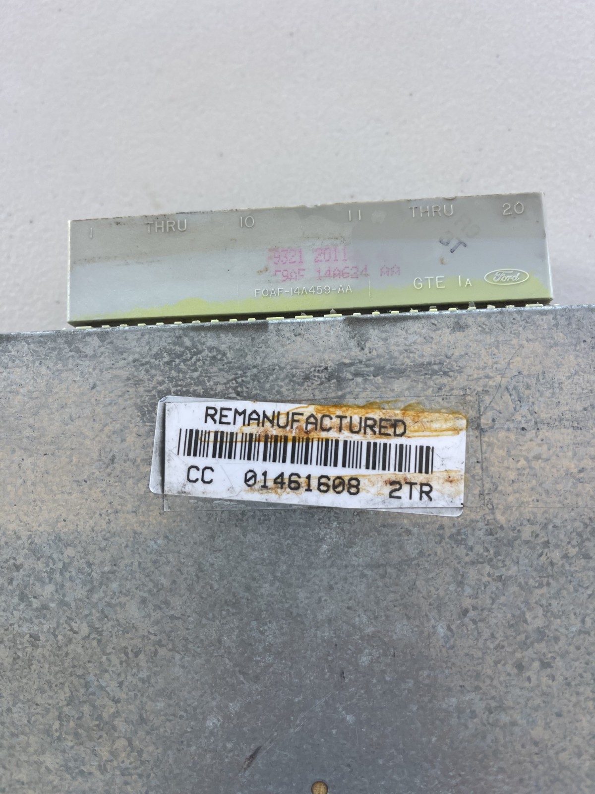 Engine Computer Module 1994 Ford Truck F-Series F3PF-12A650-UA 4.9L ECM PCM ECU