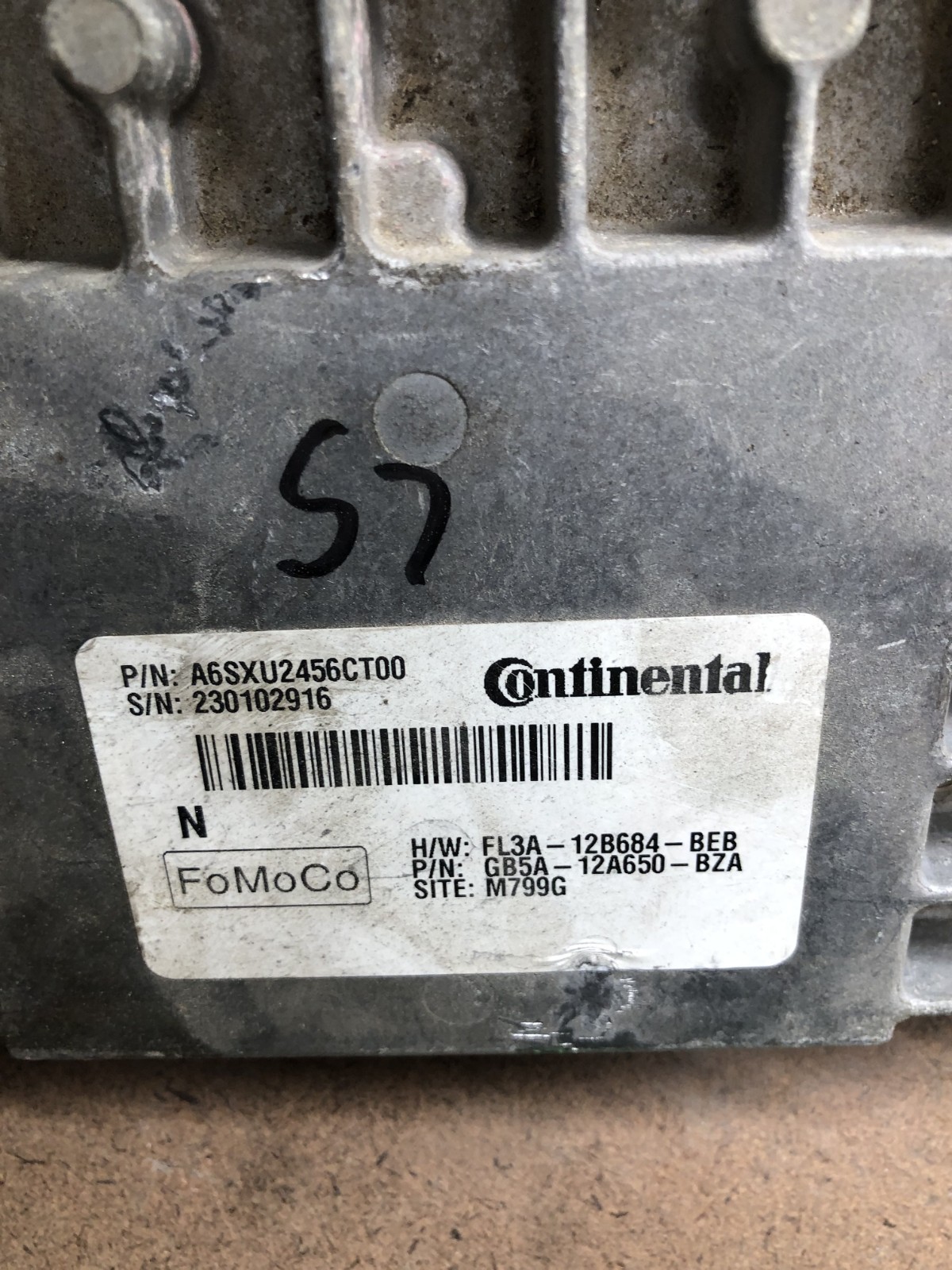 2016-2019 Ford Explorer Engine Control Module Computer ECM OEM GB5A-12A650-BZA