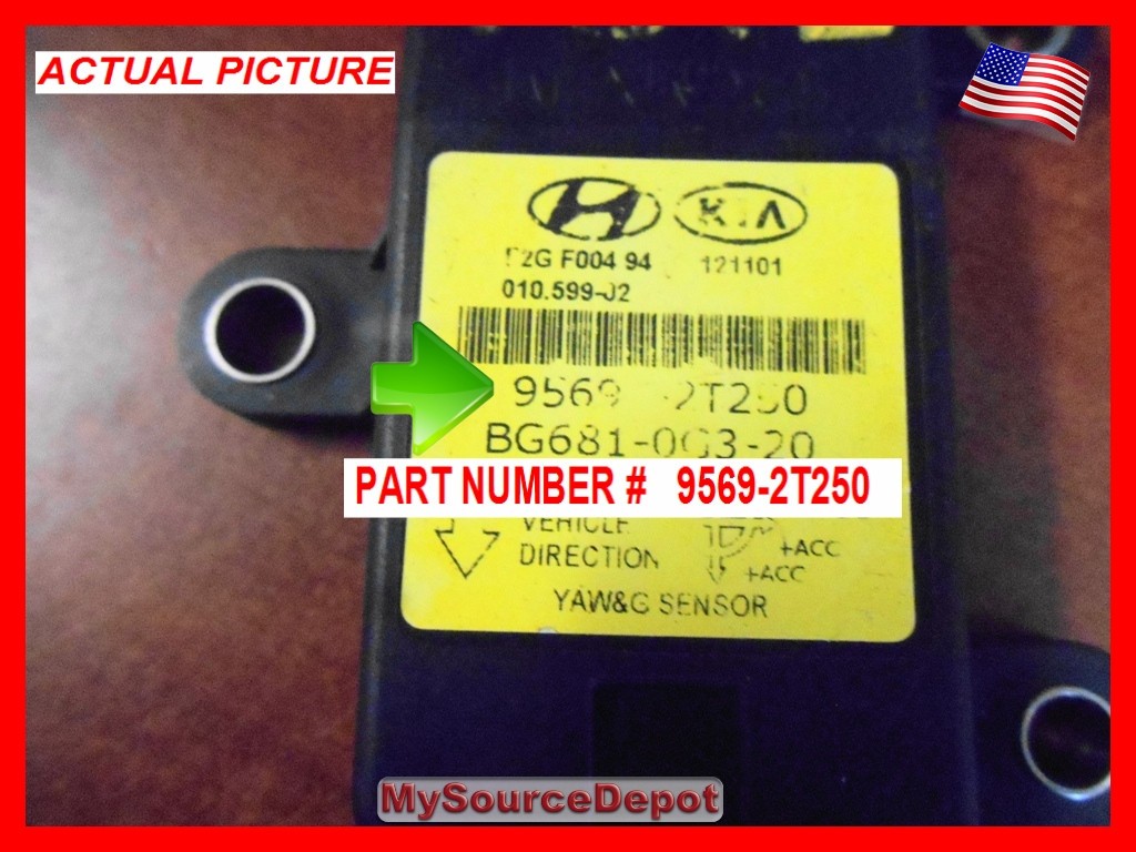 2011,2012,2013,2014,2015,OPTIMA,Yaw Rate Stability Control Sensor,95690-2T250