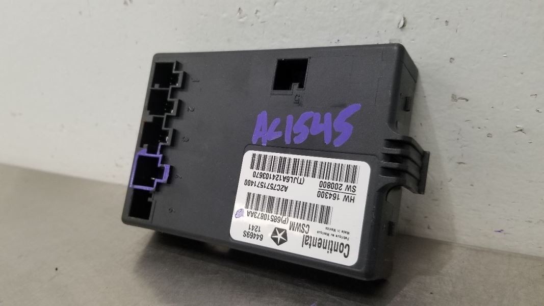 21 JEEP GLADIATOR JT HEATED STEERING WHEEL CONTROL MODULE 68510873AA