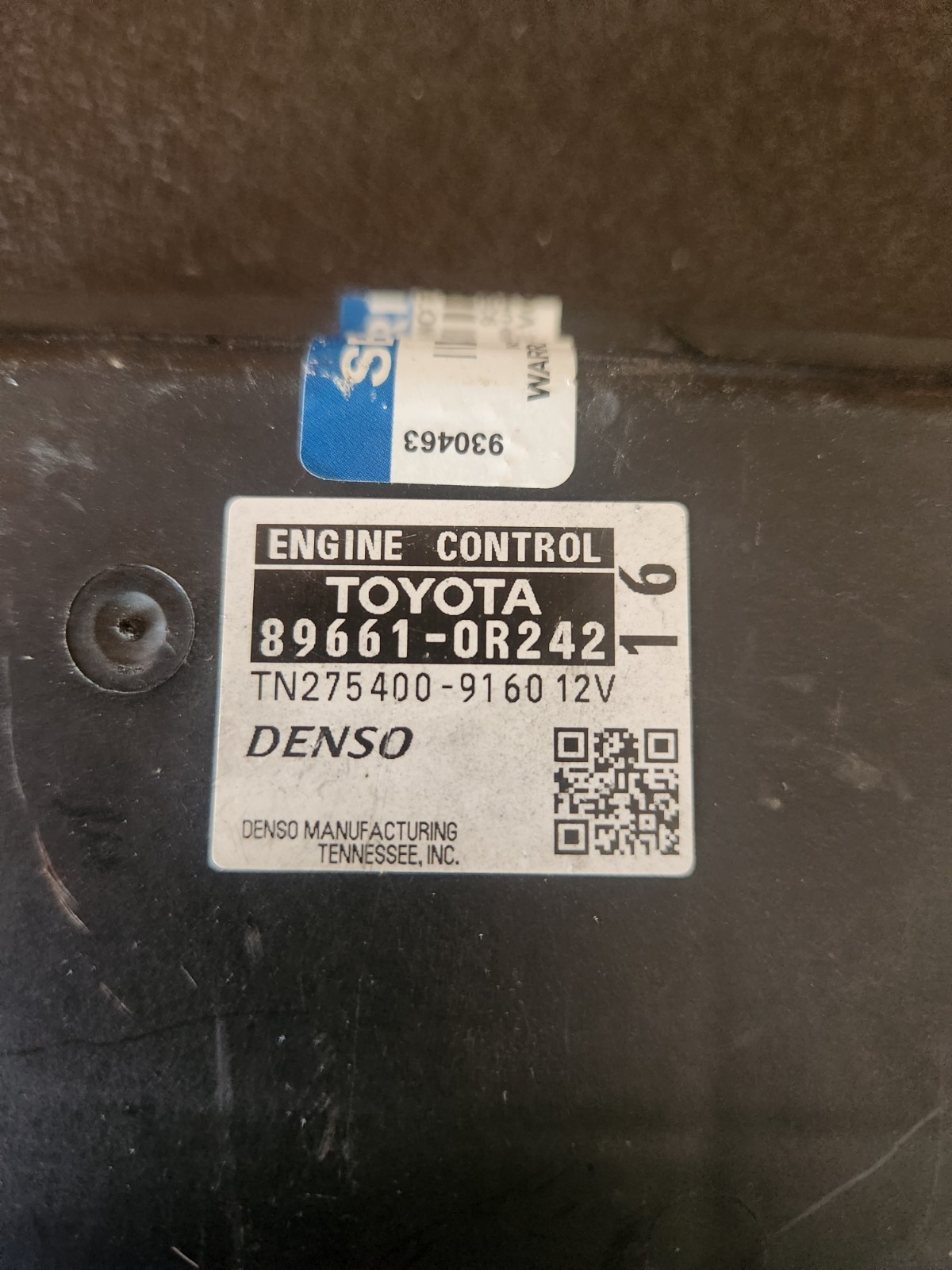 2011 Toyota Rav 4 ECU ECM Engine Computer