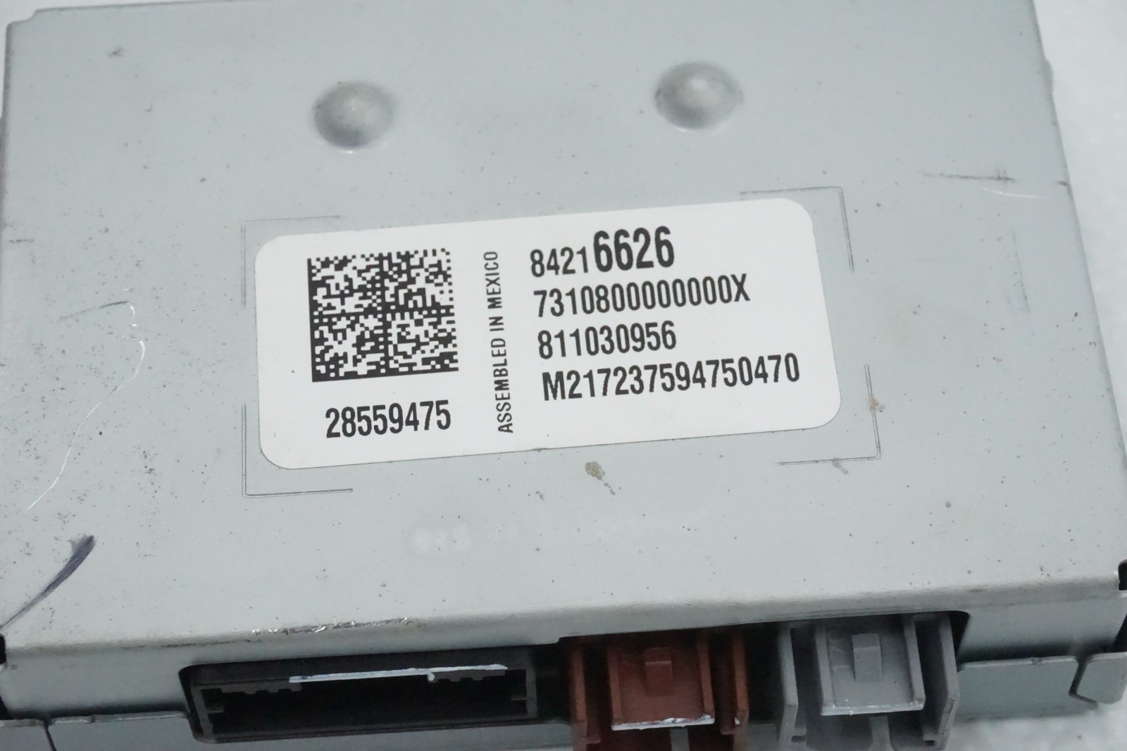 2018 CHEVROLET MALIBU ASM-HMI BYPASS COMPUTER CONTROL MODULE UNIT OEM