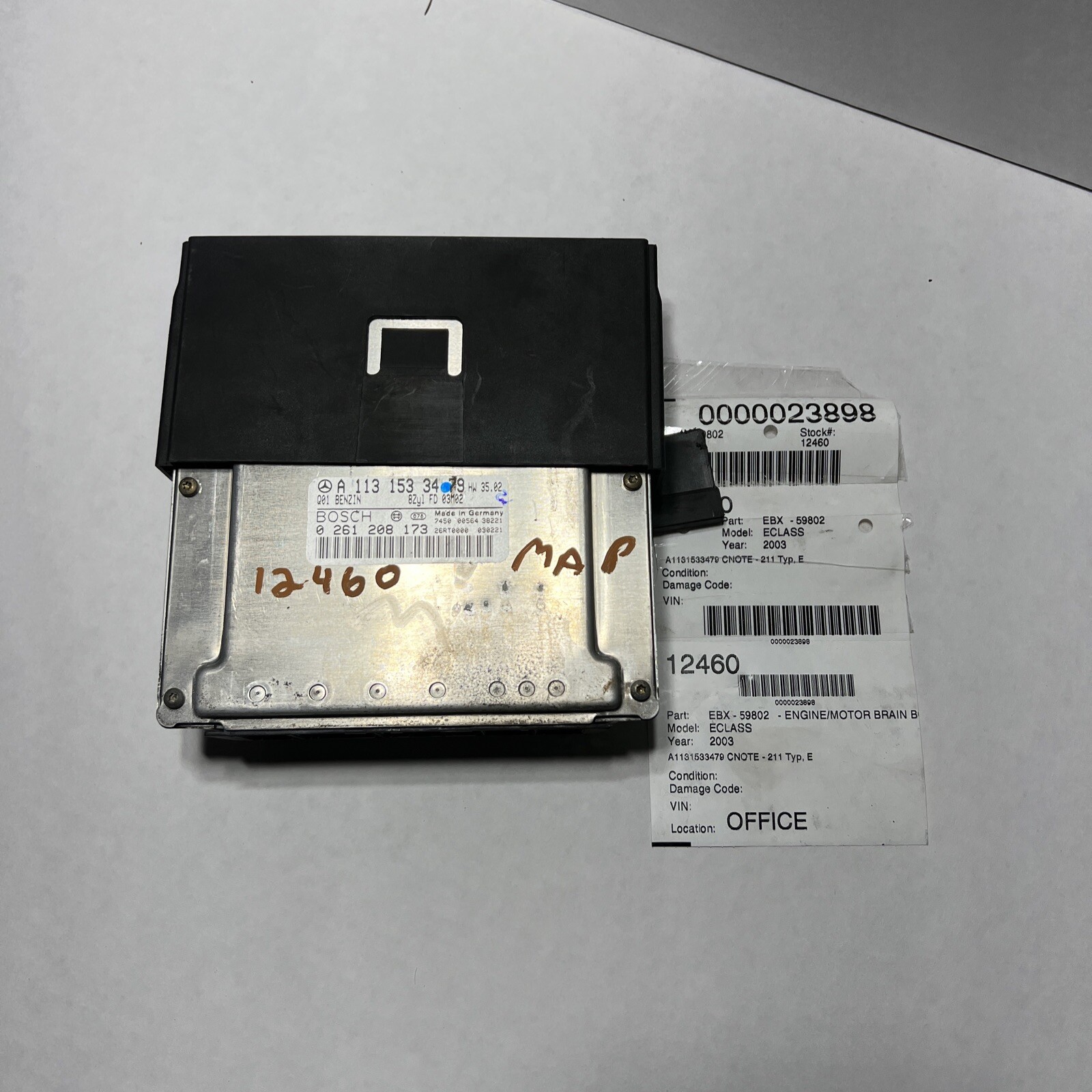 2003-08 Mercedes E350 E500 Ecu Engine Control Module 1131535379 OEM