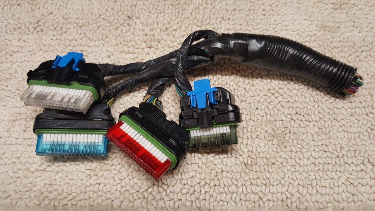 1998-99 CHEVROLET ASTRO VAN ECM WIRING PIGTAILS FOR ECM 16266635