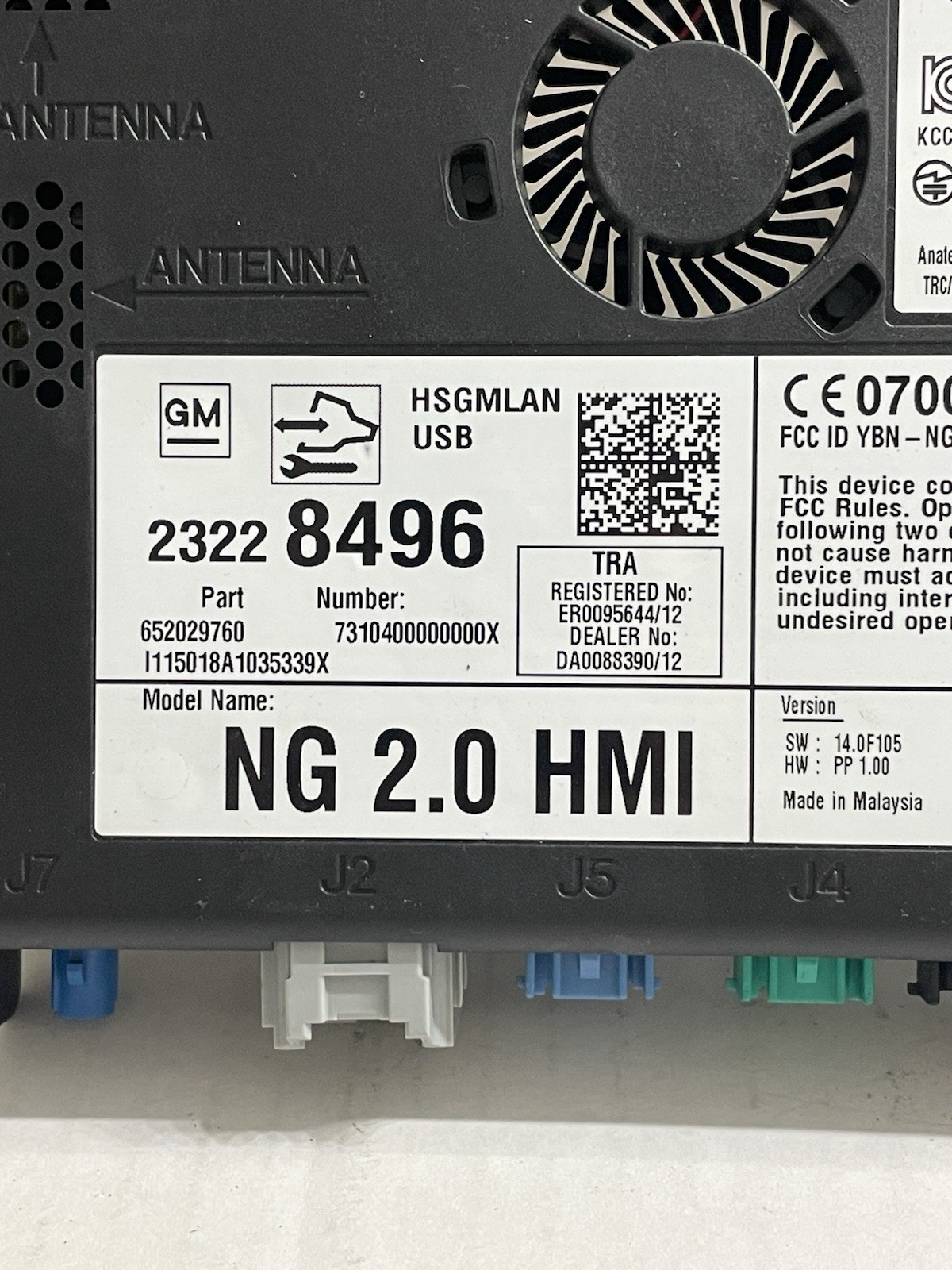 ✅14-15 Escalade ESV Suburban Yukon XL NG 2.0L HMI Communication Control Module