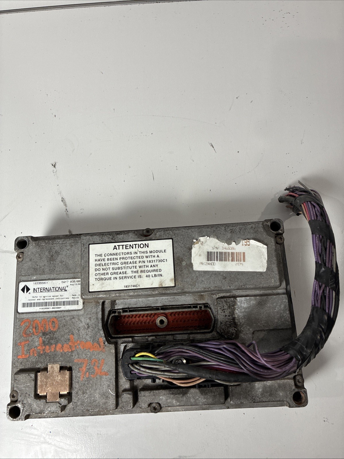 ✅ International Navistar DT466E Diesel Engine ECM ECU ICM Module 1833558C1 OEM