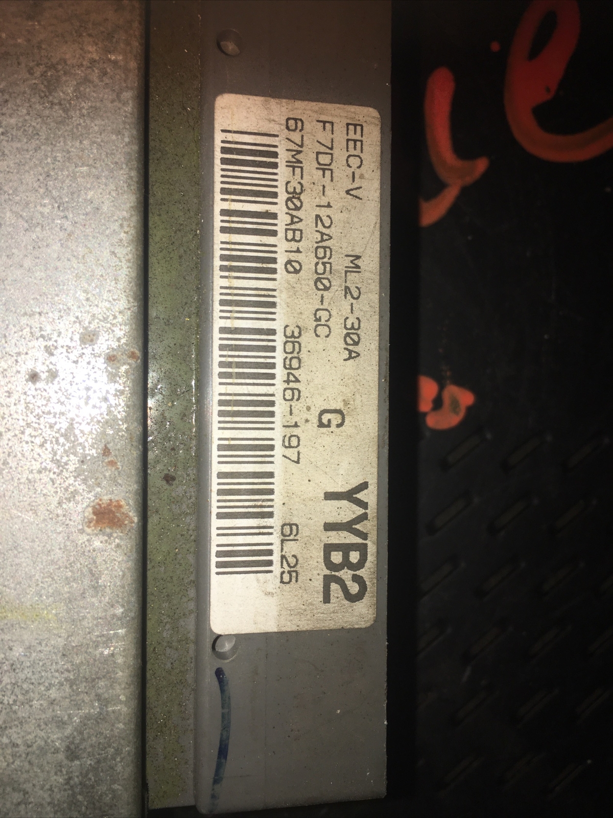 1997 Mercury Sable 3.0L Engine Computer Module ECM PCM ECU | F7DF-12A650-XD