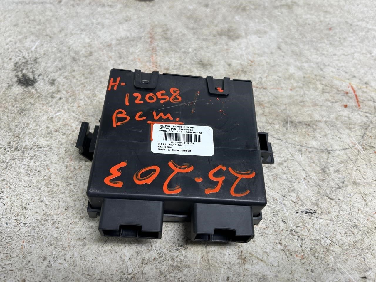 2021 FORD EXPEDITION Power Running Board Control Module OEM ID JL1T16C478AF