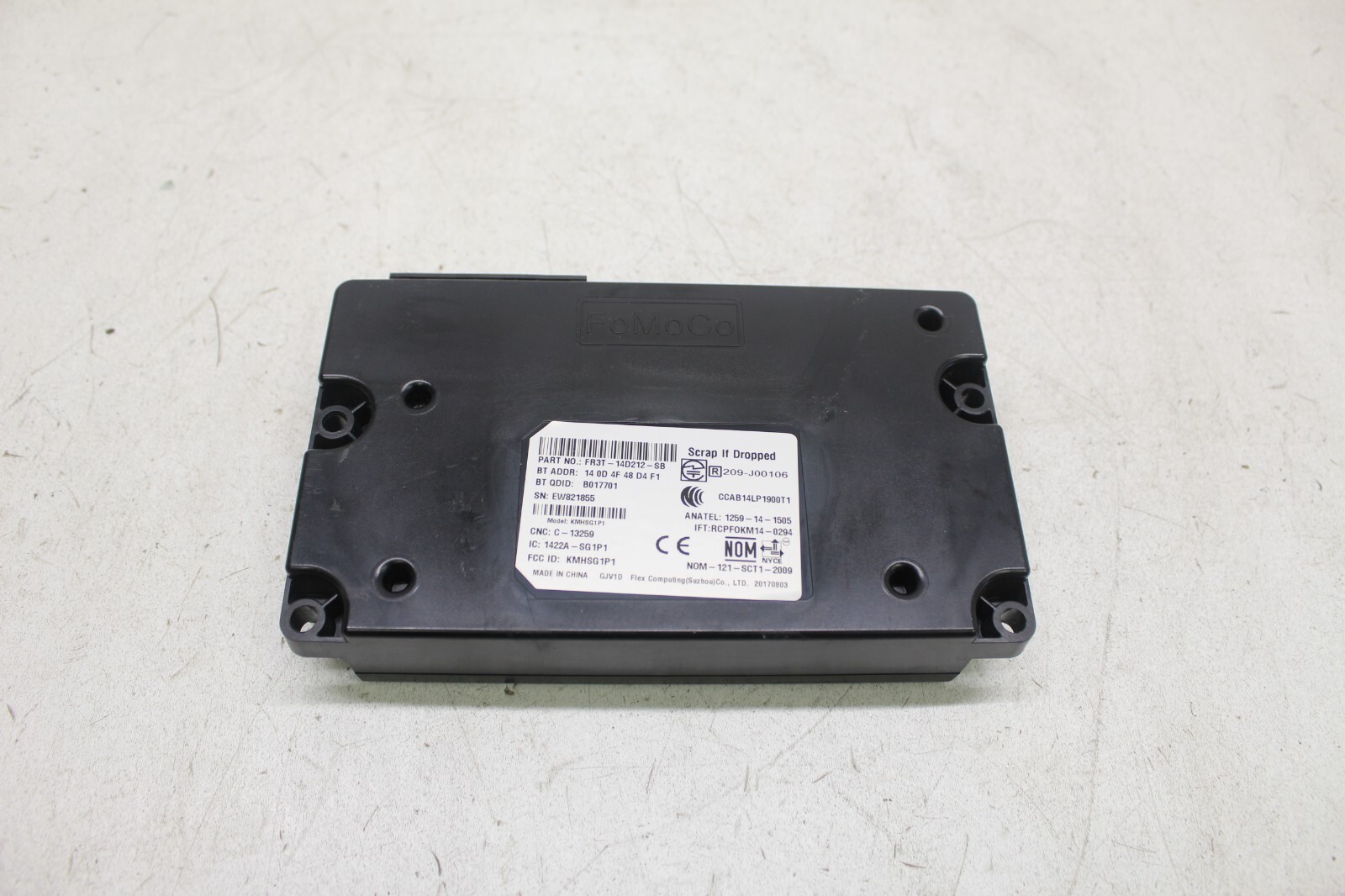 2015-2018 Ford Focus ST oem st1 sync module computer unit FR3T-14D212-SB