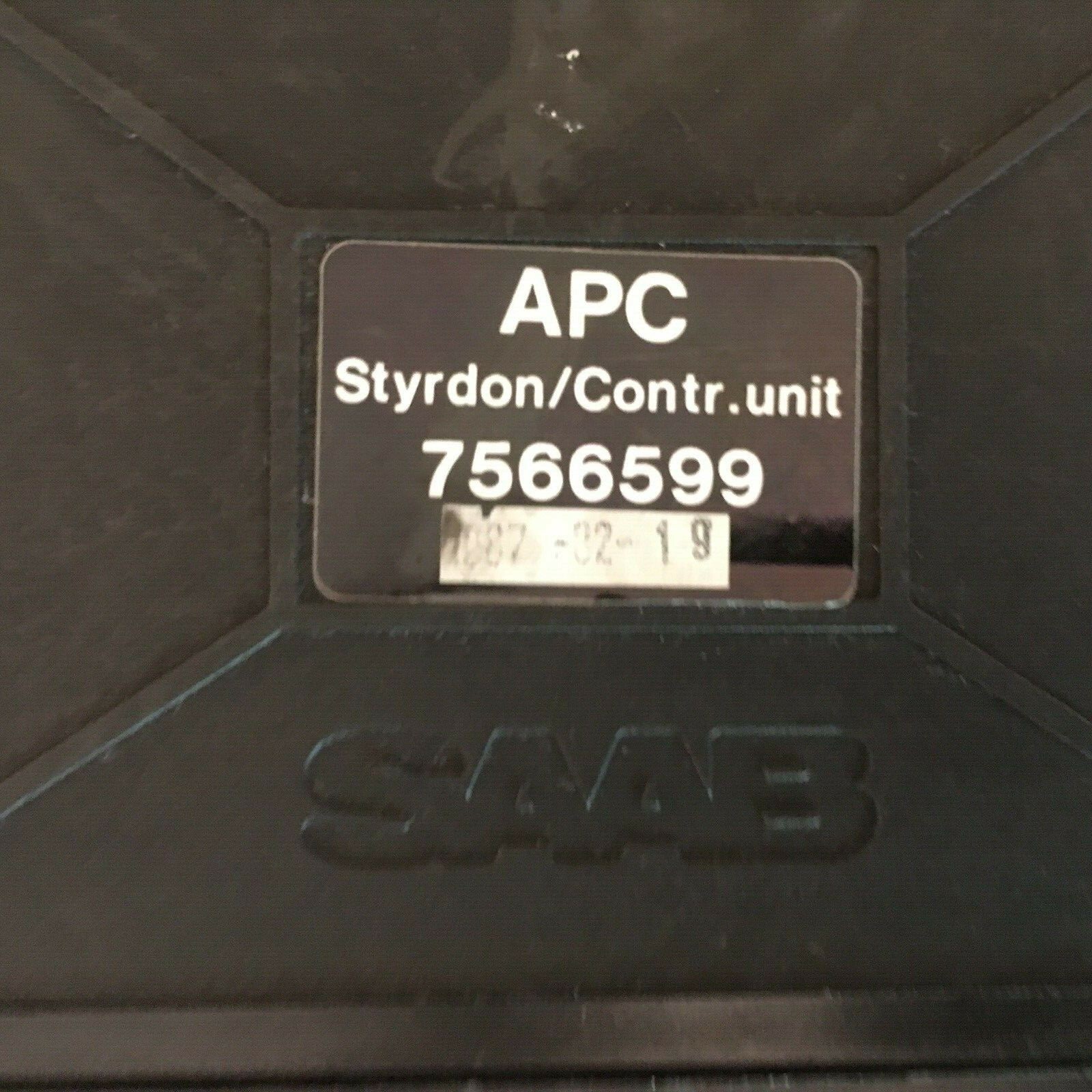 Saab 900 Classic APC Control Box