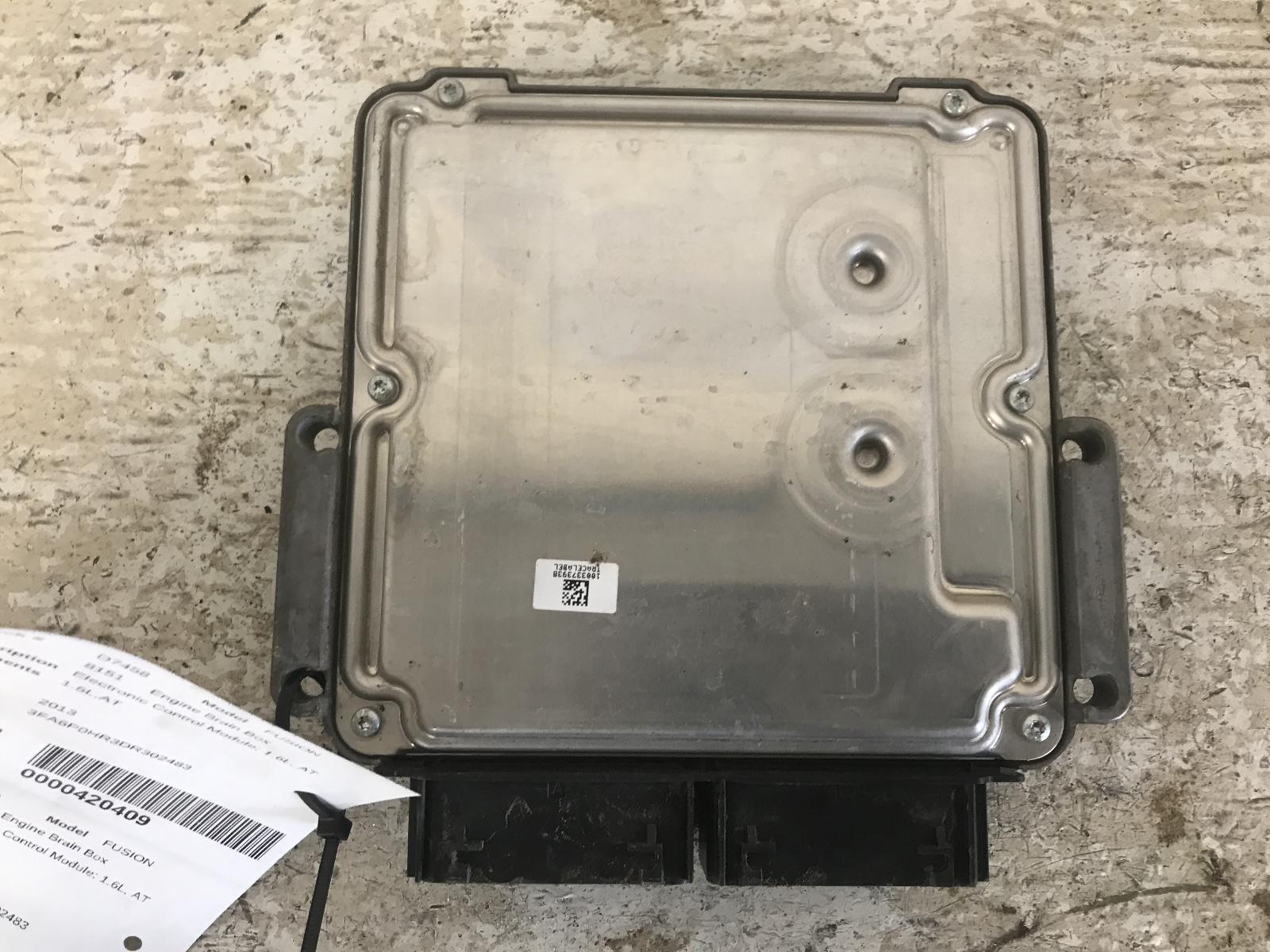 Used Engine Control Module (ECM) fits: 2013 Ford Fusion Electronic Control Modul