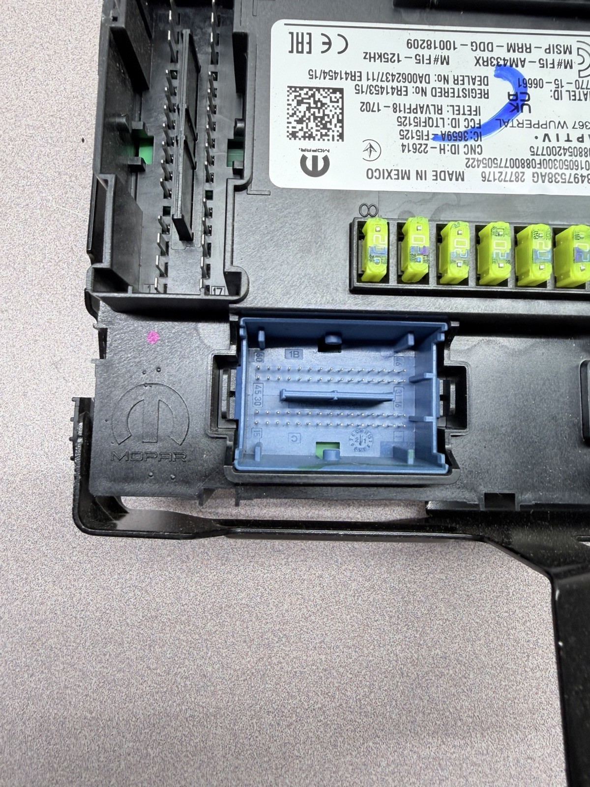 2022 JEEP COMPASS BODY COMPUTER CONTROL MODULE BCM UNIT OEM