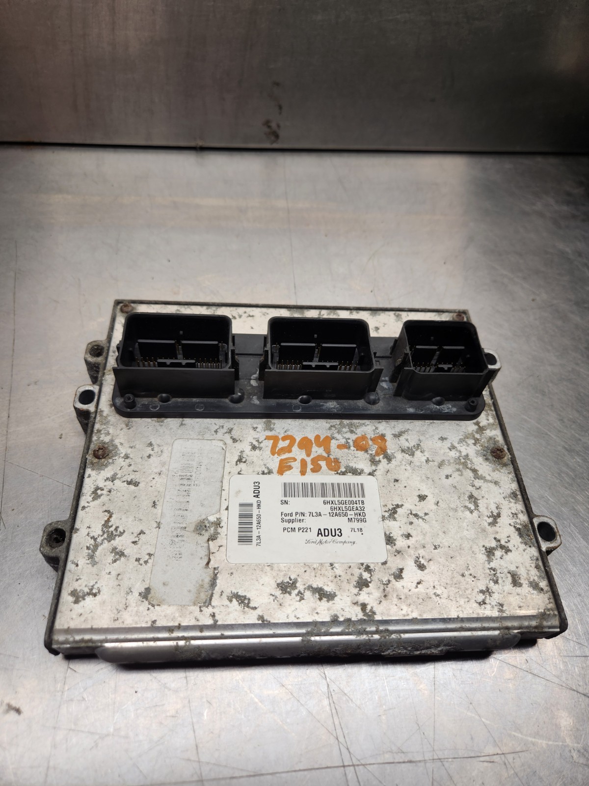 2008 Ford F150 5.4L Flex Fuel 4X4 Engine Control Module ECM ECU 7L3A-12A650-HKD