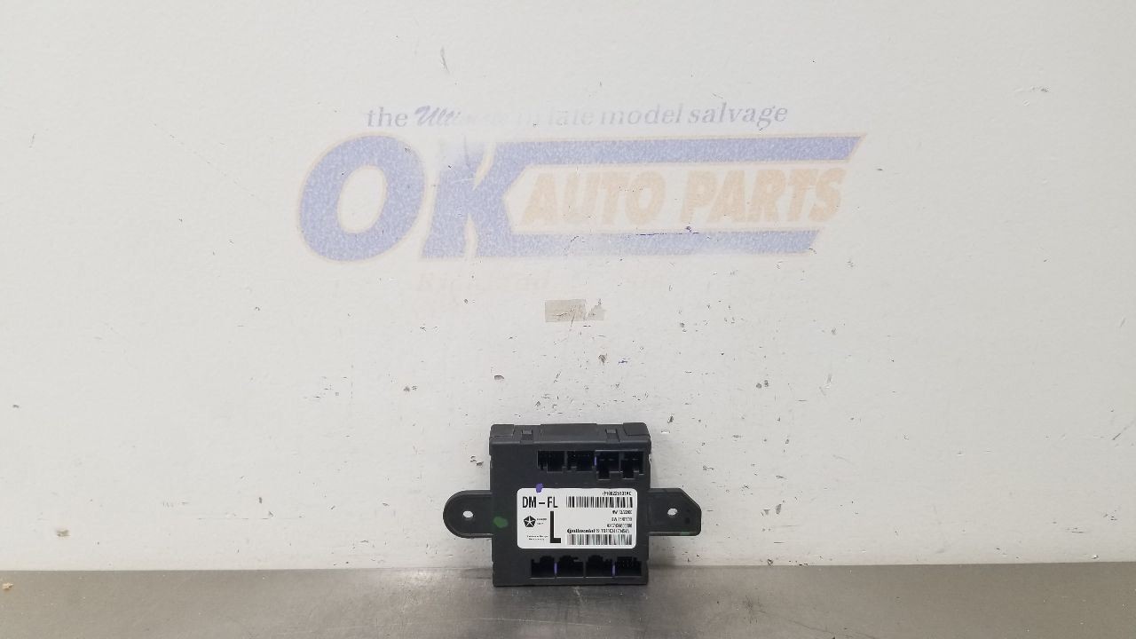 18 DODGE RAM 2500 DOOR CONTROL MODULE LEFT DRIVER 68225101AC