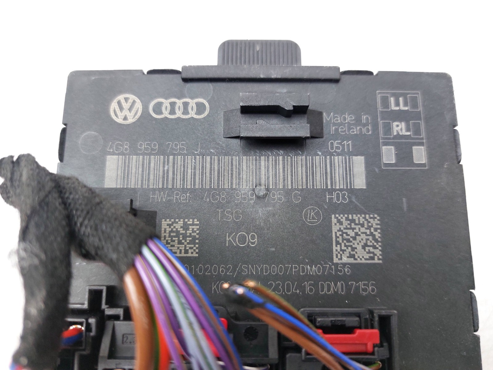 DOOR CONTROL UNIT MODULE ECU REAR RIGHT 8G8959795G AUDI A6 C7 2016